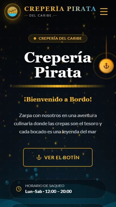 Crepería Pirata mobile